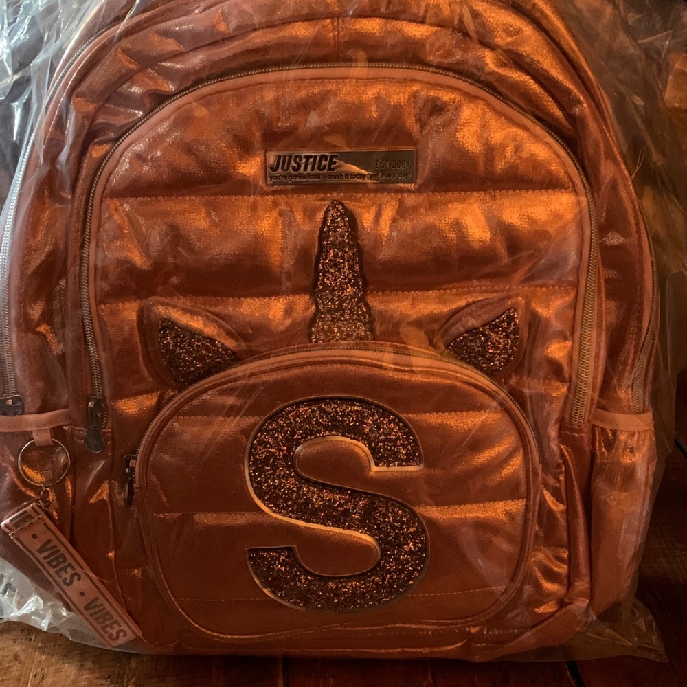 Justice backpacks